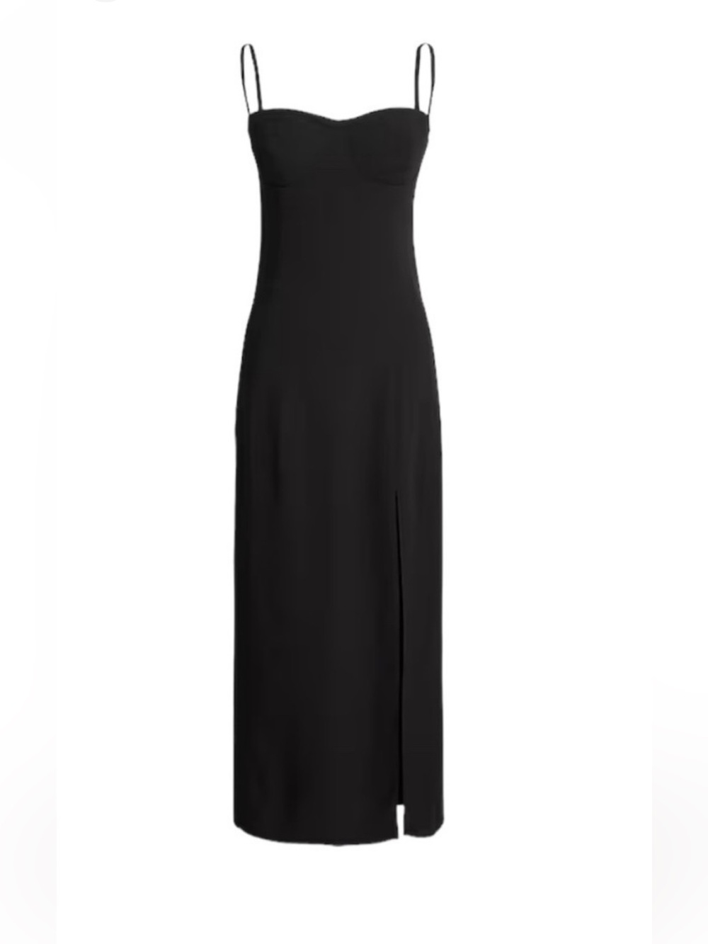 J. Crew Collection Invite Dress in Black Crepe Size 6 NWT